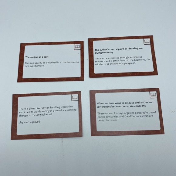 Test Prep Books ParaPro Flash Cards-ParaProfessional-Reading, Writing, Math - Picture 5 of 14